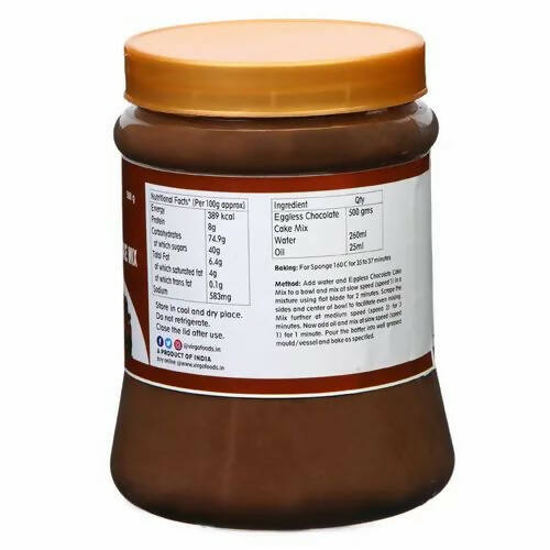 Virgo Eggless Chocolate Cake Mix - Distacart