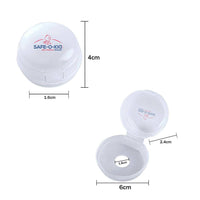 Thumbnail for Safe-O-Kid Gas Stove Knobs Translucent Guards for Indoor Baby Safety Set of 2 Pcs - Distacart