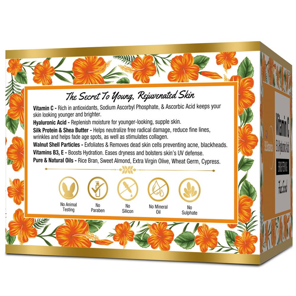 St.Botanica Vitamin C, E & Hyaluronic Acid Brightening Face Scrub