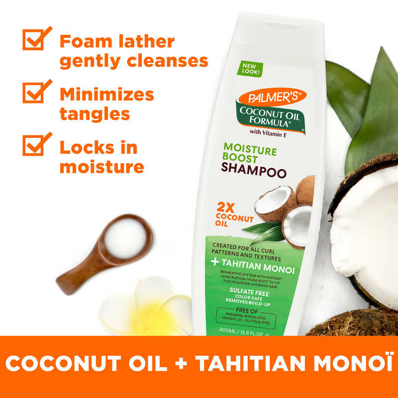 Palmer's Coconut Oil Formula Moisture Boost Shampoo - Distacart