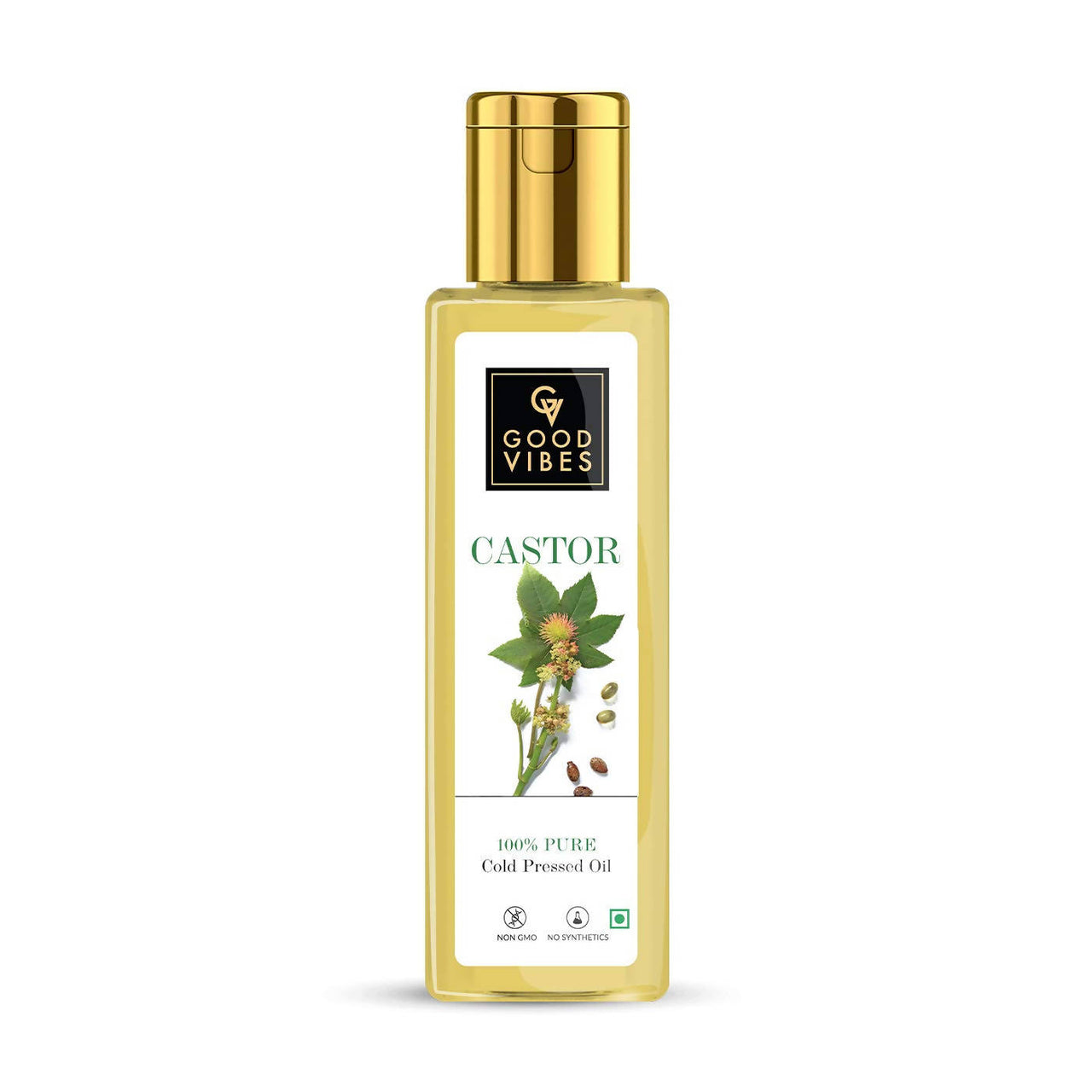 Good Vibes Castor 100% Pure Cold Pressed Oil For Hair & Skin