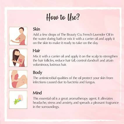 The Beauty Co. French Lavender Essential Oil - Distacart