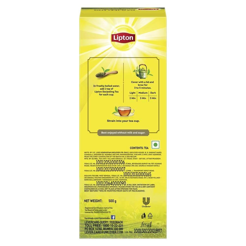Lipton Darjeeling Tea - Distacart