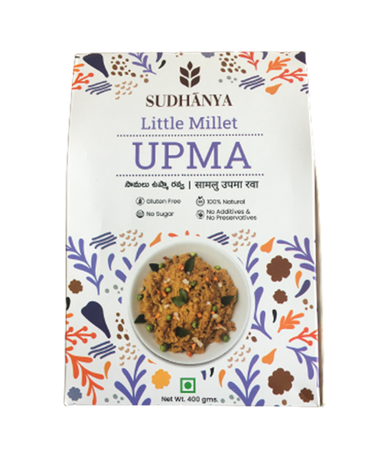 Sudhanya Organic Little Millet Upma Rava - Distacart