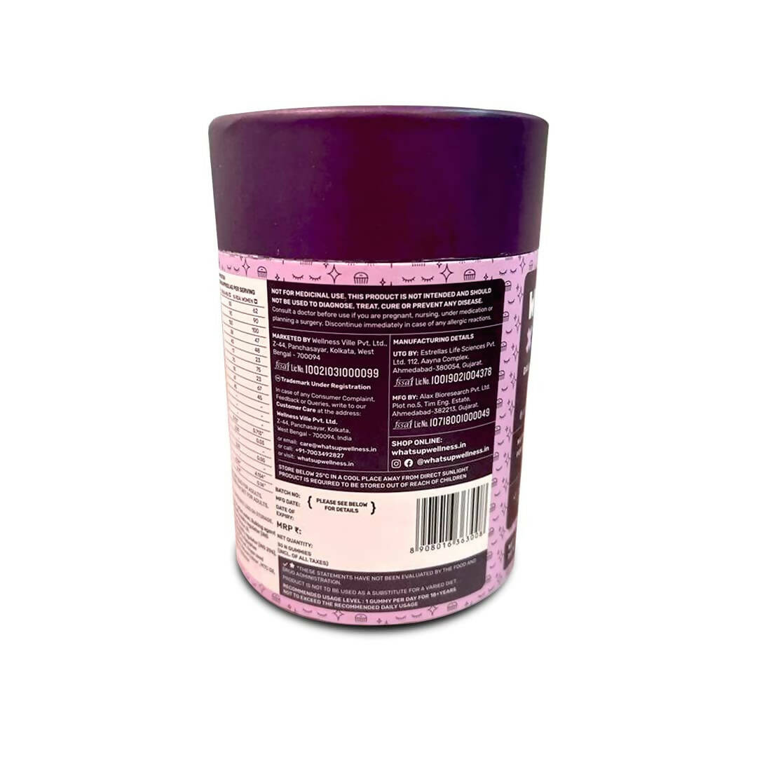 What’s Up Wellness Beauty Skin & Hair Gummies - Distacart