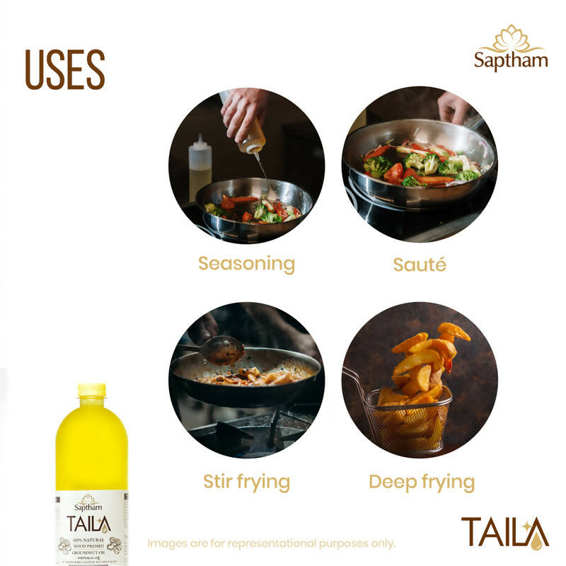 Saptham Taila Groundnut Oil - Distacart