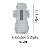 Thumbnail for Manvicare Biodegradable Charcoal Anion Cotton Sanitary Pads - Distacart