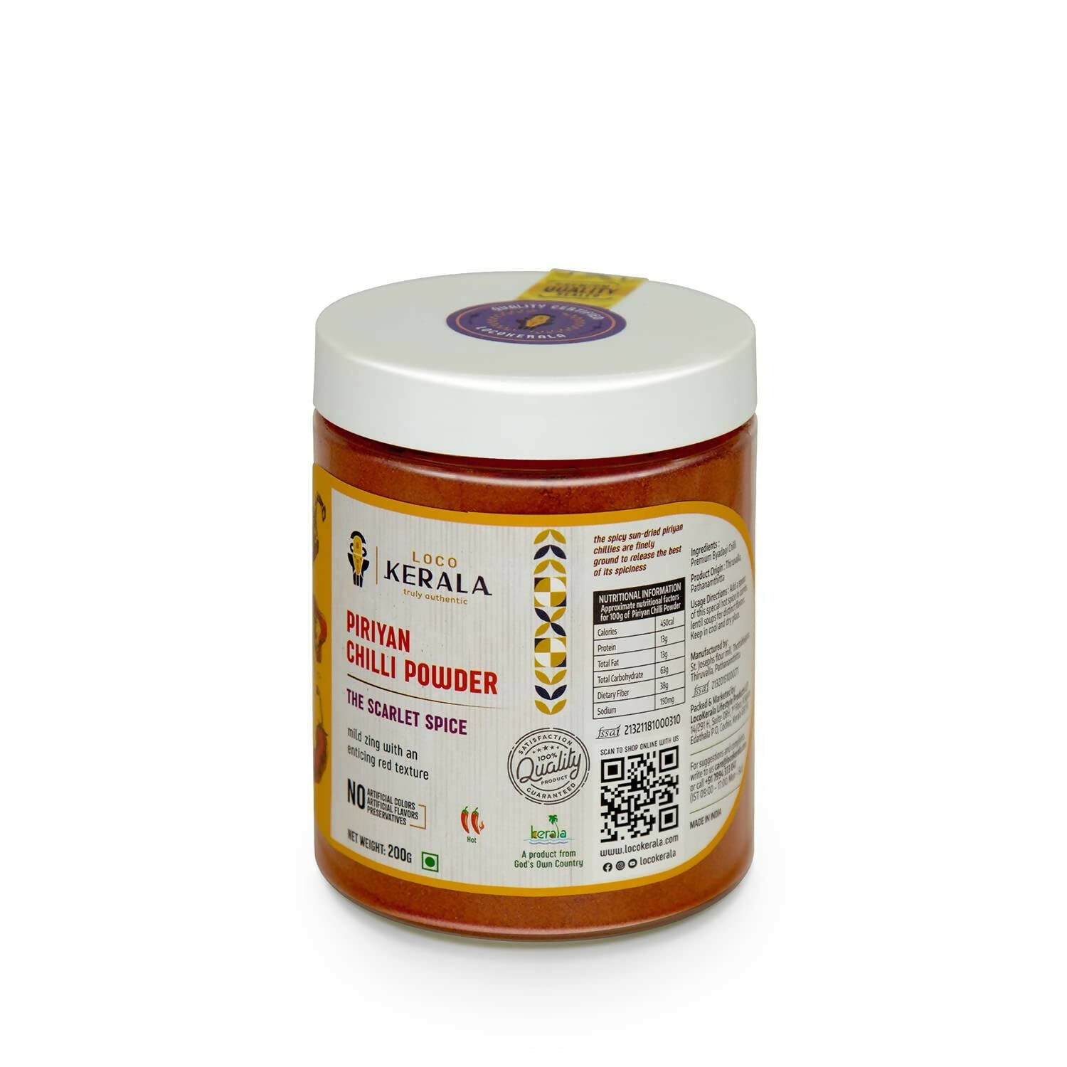 LocoKerala The Scarlet Spice Piriyan Chilli Powder - Distacart