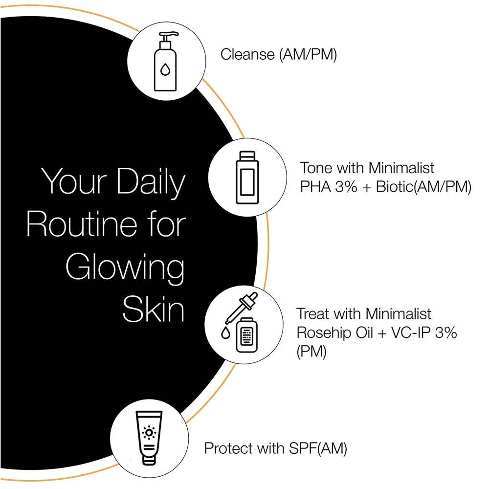 Minimalist Rosehip Oil + VC-IP 3% - Distacart