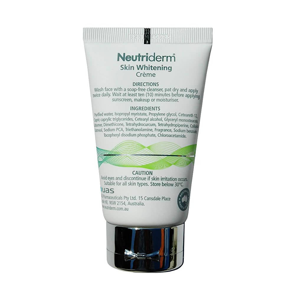 Neutriderm Skin Whitening Crème - Distacart