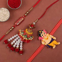 Thumbnail for Bhaiya Bhabhi Rakhi & Bal Ganesha Rakhi