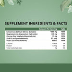 Thumbnail for Himalayan Organics Calcium+Magnesium+Zinc D3 & B12 Tablets - Distacart