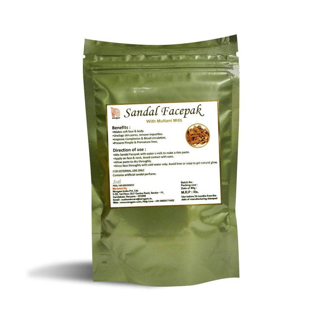 Nirogam Sandalwood Multani Mitti Face Pack