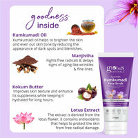 Thumbnail for Globus Naturals Ayurvedic Kumkumadi Skin Lightening Face Cream - Distacart