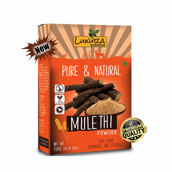 Luxura Sciences Natural Mulethi Powder For Skin Whitening - Distacart