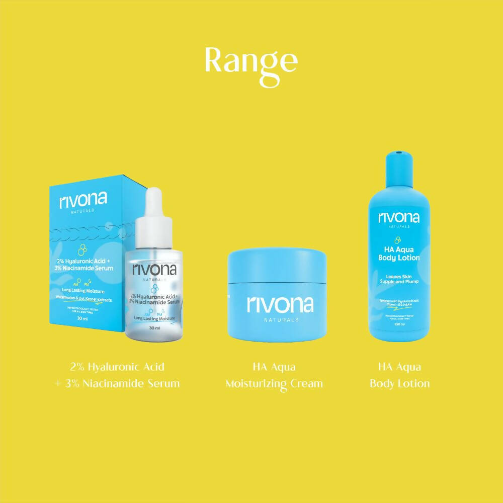 Rivona Naturals HA Aqua Moisturizing Cream - Distacart