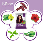 Thumbnail for Nisha Natural Henna Based Hair Color Burgundy Red - Distacart
