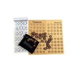 Thumbnail for Kraftsman Portable Wooden Tambola Board Game With 600 Tickets - Distacart