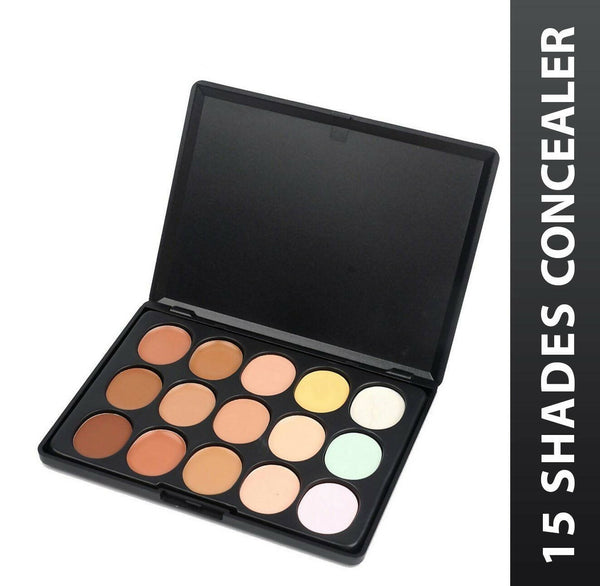 Favon Fab Secret Professional 15 Color Contour/Concealer Palette - Distacart
