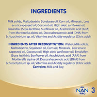 Thumbnail for Nestle Nan Pro 3 Follow-Up Formula Powder After 12 Upto 18 Months Stage 3