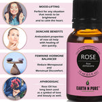 Thumbnail for Earth N Pure Rose & Orange Essential Oils