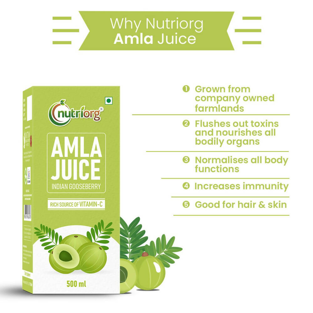 Nutriorg Amla Juice - Distacart