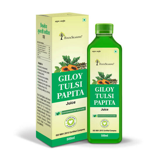 Four Seasons Giloy Tulsi Papita Juice - Distacart