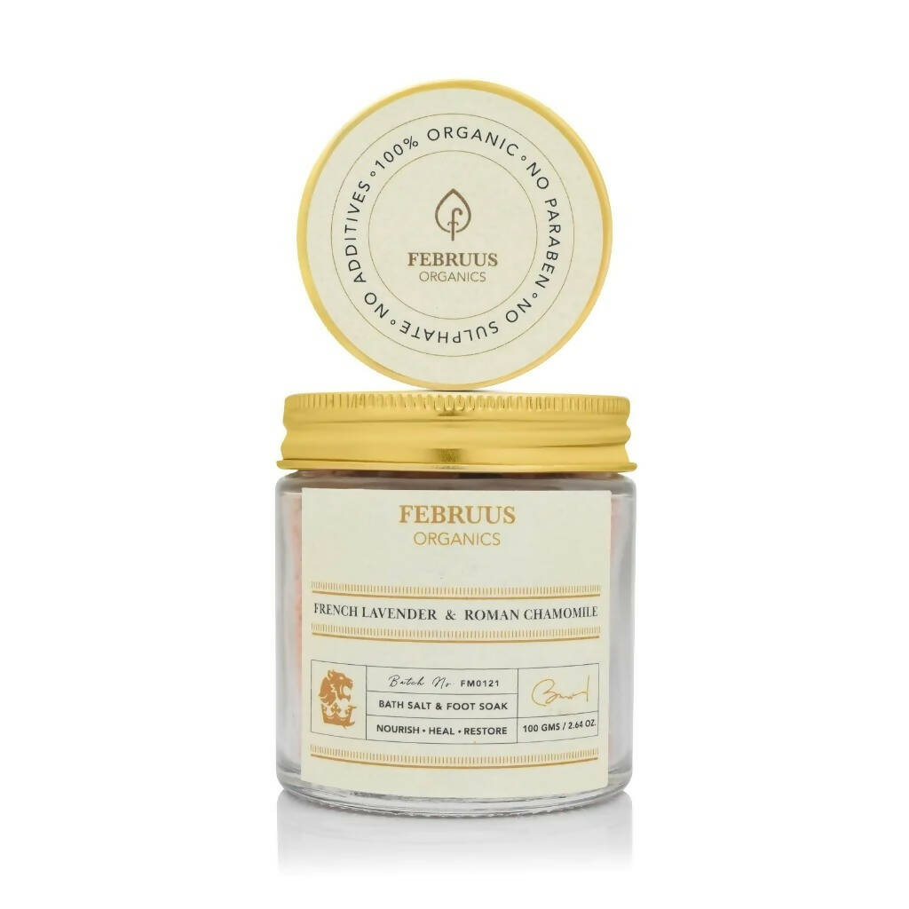 Februus Organics French Lavender & Roman Chamomile Bath Salt - Distacart