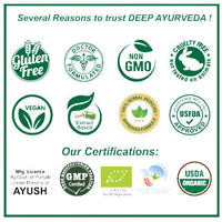 Thumbnail for Deep Ayurveda Vigora-M 500mg Veg Capsules - Distacart