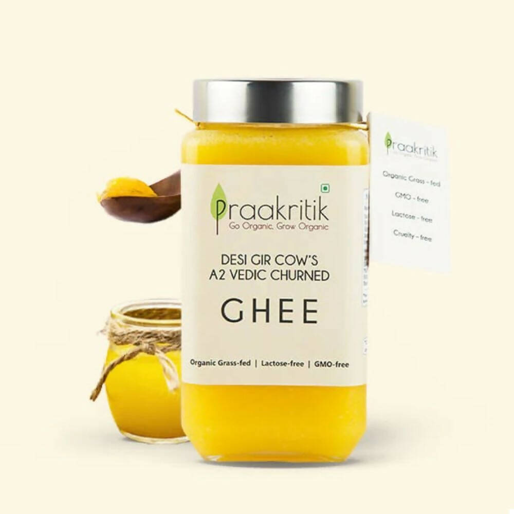 Praakritik Natural Desi Gir Cow A2 Ghee - Distacart