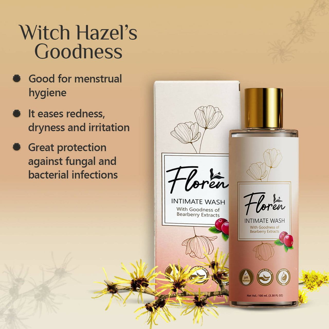 Floren Intimate Hygiene Wash - Distacart