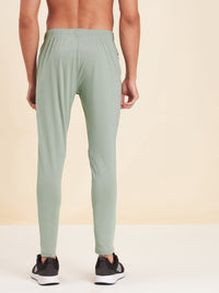 Thumbnail for Lyush - Mascln Men's Olive Dry Fit Stretchable Slim Track Pants - Distacart