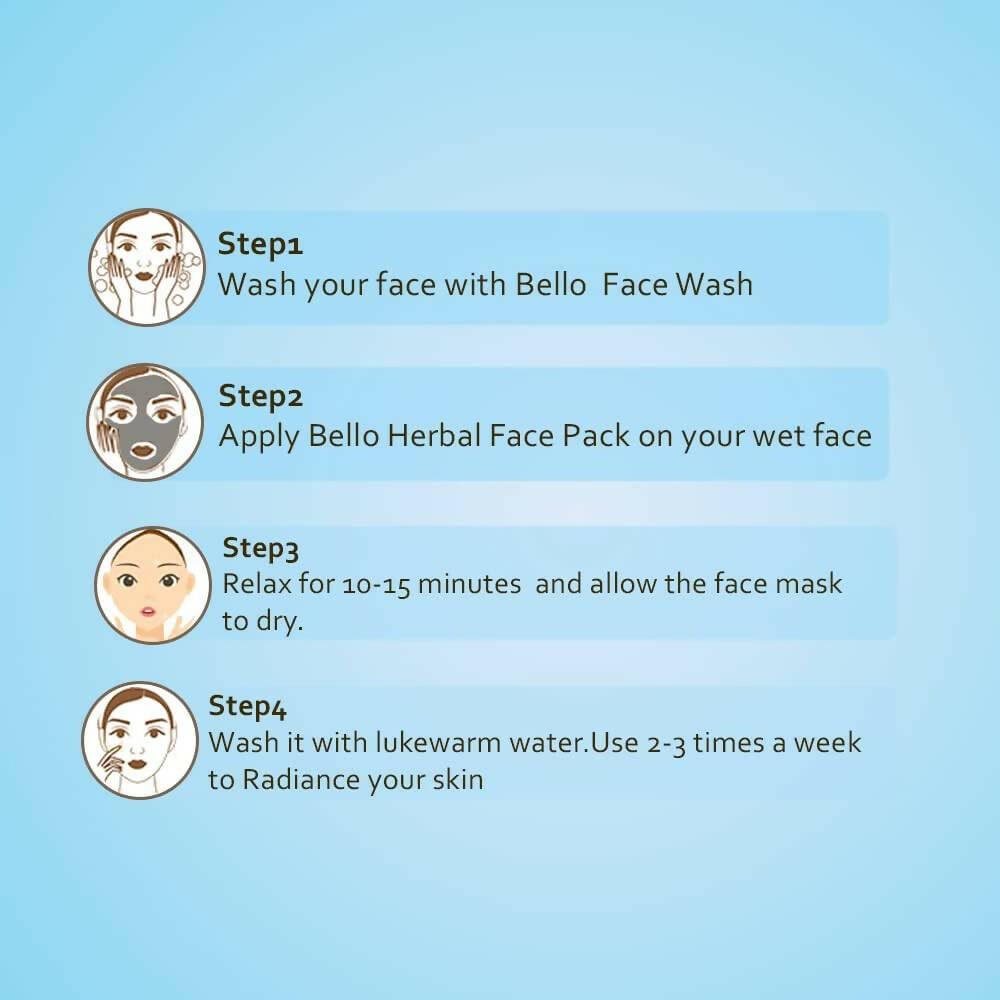 Bello Herbals Dead Sea Mud Face Mask - Distacart