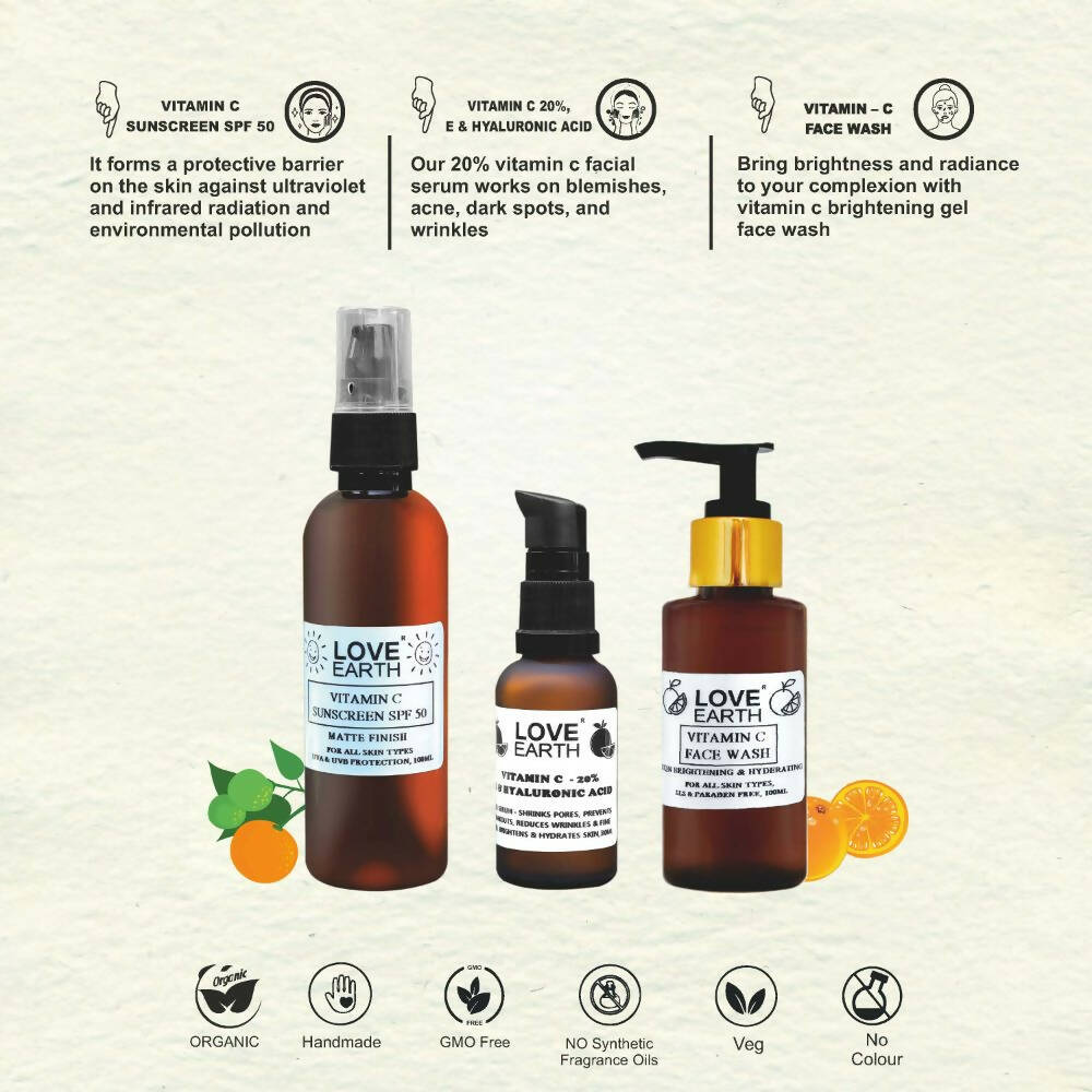 Love Earth Vitamin C Kit - Distacart