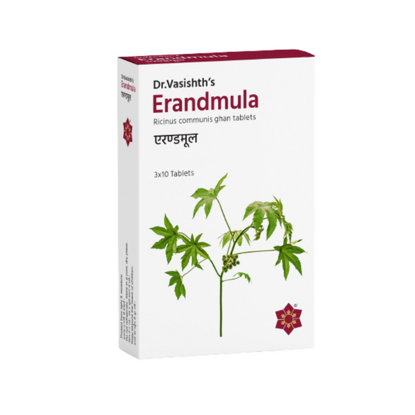 Dr.Vasishth's Erandmula Tablets - Distacart
