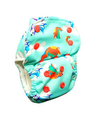 Thumbnail for Kindermum Nano Pro Aio Cloth Diaper (With 2 Organic Inserts And Power Booster)-Birdie For Kids - Distacart