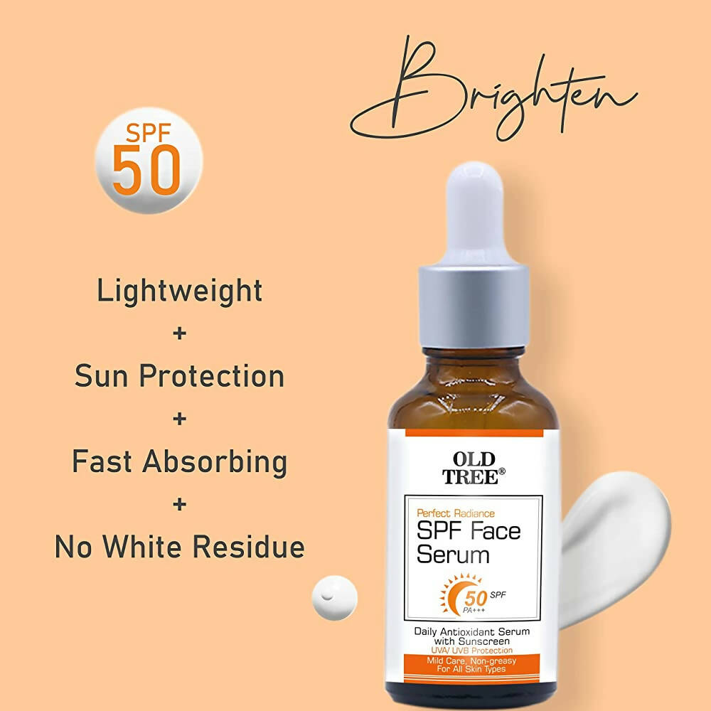 Old Tree SPF Face Serum with SPF50 for Sun Protection - Distacart