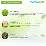 Thumbnail for Mamaearth Tea Tree Anti Dandruff Shampoo For Dandruff Free Hair