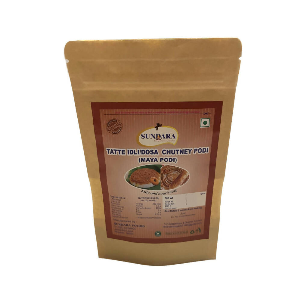 Sundara Tatte Idli/Dosa Chutney Podi ( Maya Podi ) - Distacart