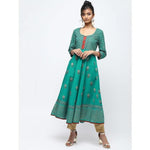 Thumbnail for Cheera Flair Anarkali With Colorfull Print Kurts