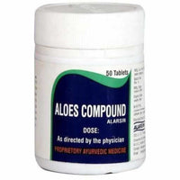 Thumbnail for Alarsin Ayurvedic Aloes Compound Tablet