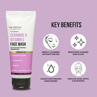 Thumbnail for Dr. Sheth's Ceramide & Vitamin C Face Wash - Distacart