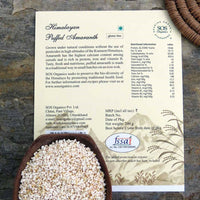 Thumbnail for SOS Organics Himalayan Puffed Amaranth - Distacart