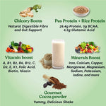 Thumbnail for Kapiva Ayurveda Vegan Protein Post-Workout Recovery Cookies & Cream