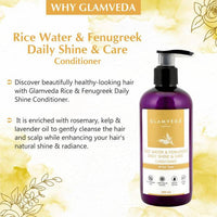 Thumbnail for Glamveda Daily Shine Conditioner Rice Water & Fenugreek