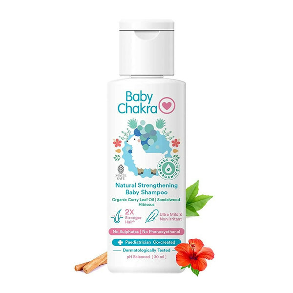 BabyChakra Natural Strengthening Baby Shampoo - Distacart
