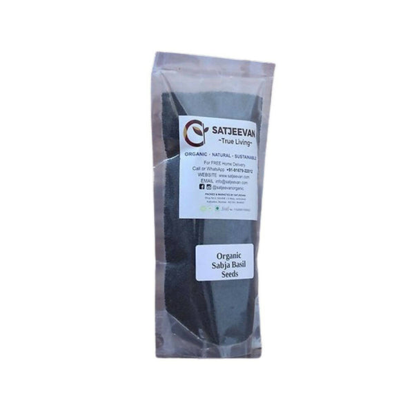 Satjeevan Organic Sabja Basil Seeds - Distacart