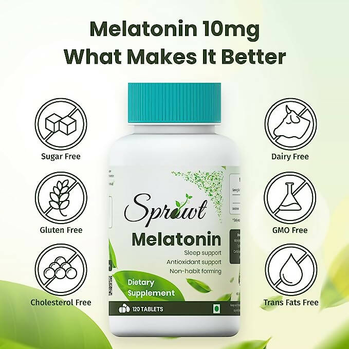 Sprowt Melatonin Tablets - Distacart