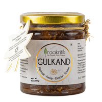 Thumbnail for Praakritik Natutal Kesar Elaichi Artisan Gulkand - Distacart