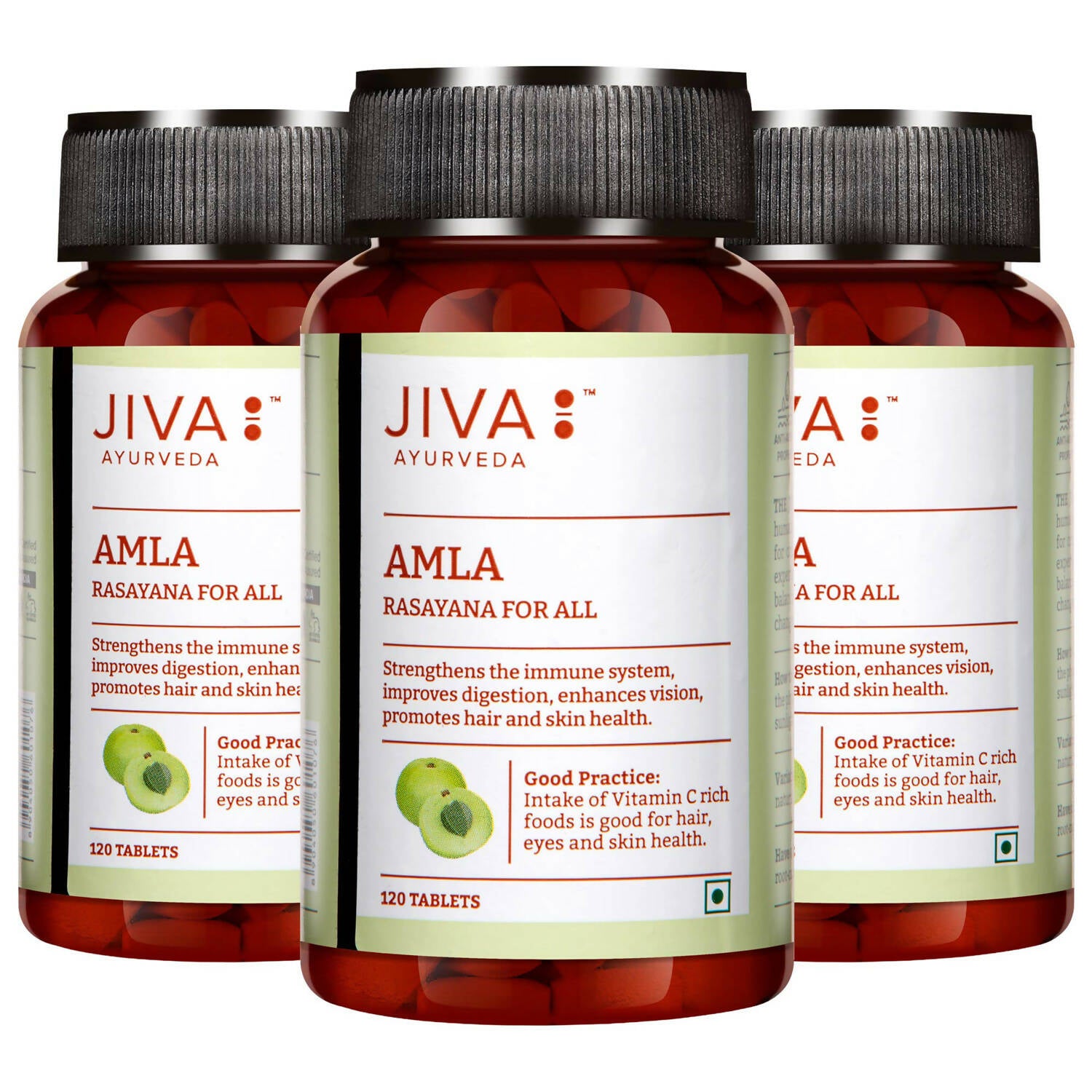 Jiva Ayurveda Amla Tablets - Distacart